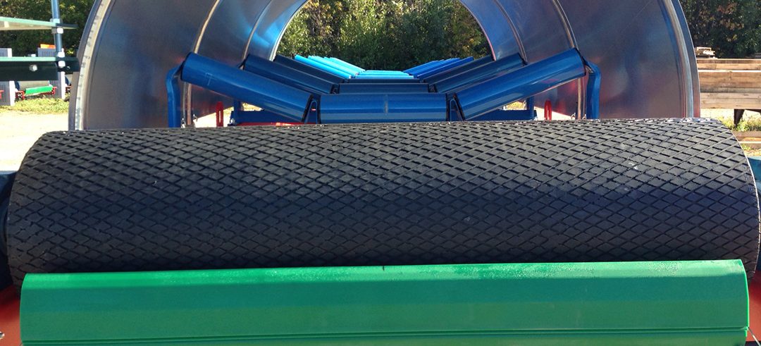 Types of Conveyor Pulley Lagging